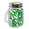 Glass Mini Mason Jar w/ Handle - Chocolate Covered Sunflower Seeds